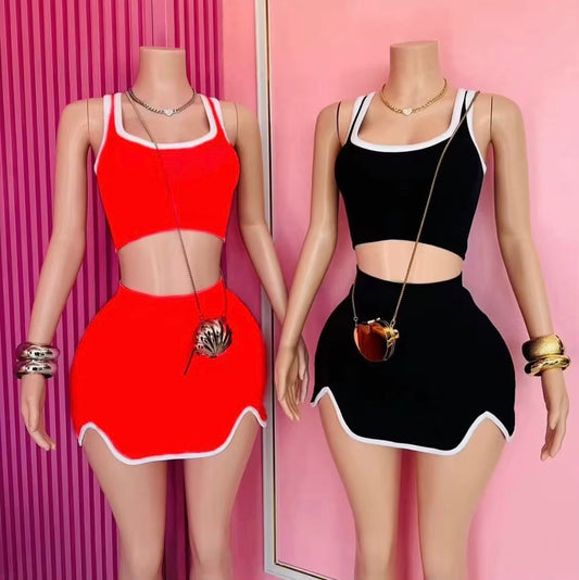 Stylish skirt set